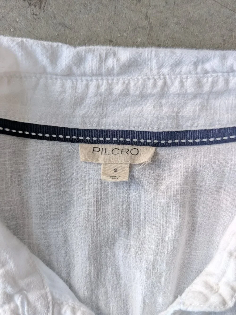 Anthropologie Pilcro White Shirred Corset Buttondown Long Sleeve Midi Dress - Picture 8 of 11